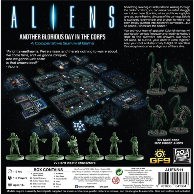 Aliens: Another Glorious Day in The Corps